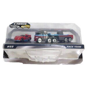 MICRO MACHINES Race Team #03 GT-7 & Transporter HASBRO 2020 NEW, PAGKAGE MISSING